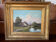 Oil on canvas, old, signed Th. Linsyer (19th-20th century) – gilded frame