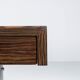 Trau Arredamenti Metallici S.P.A. large desk rosewood Italy 1960