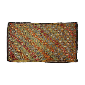 Tapis kilim artisanal d’Anatolie 276 cm x 157 cm