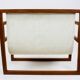 Magazine holder by Henning Wind-Hansen for Sika Møbler, magazine rack Danish Design