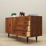 Commode en palissandre, design danois, années 1970, designer : Carlo Jensen, production : Hundevad