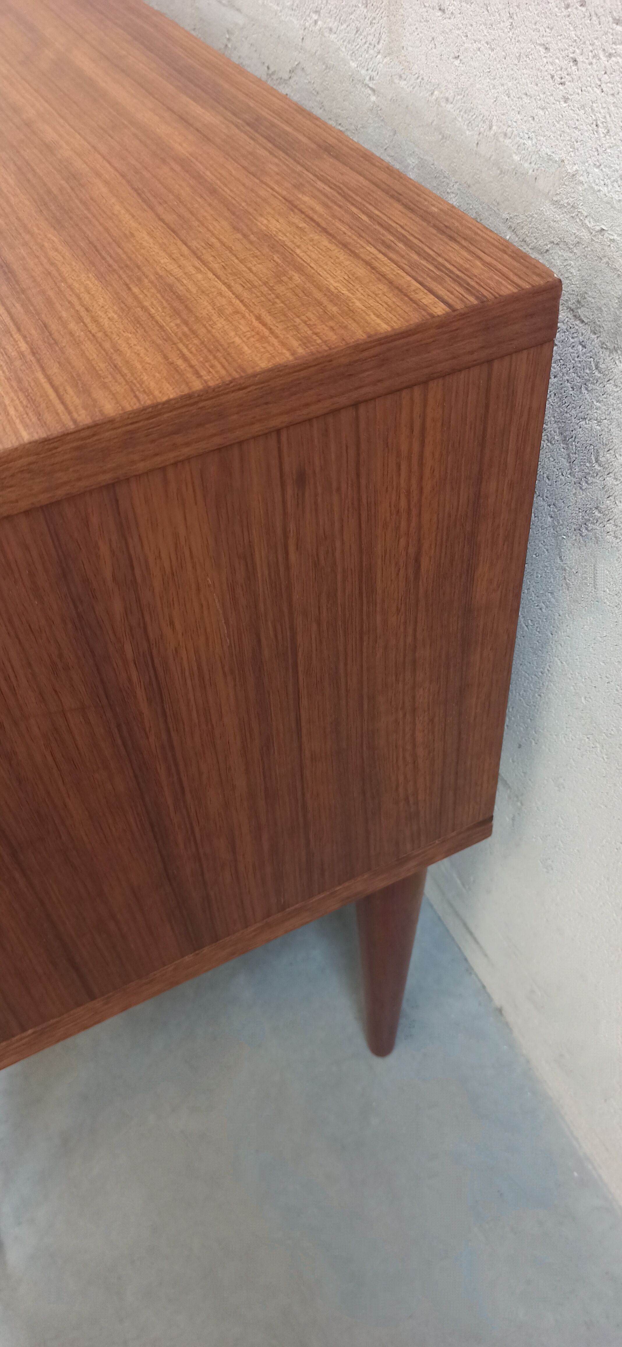 Sideboard wood and brass, 50's