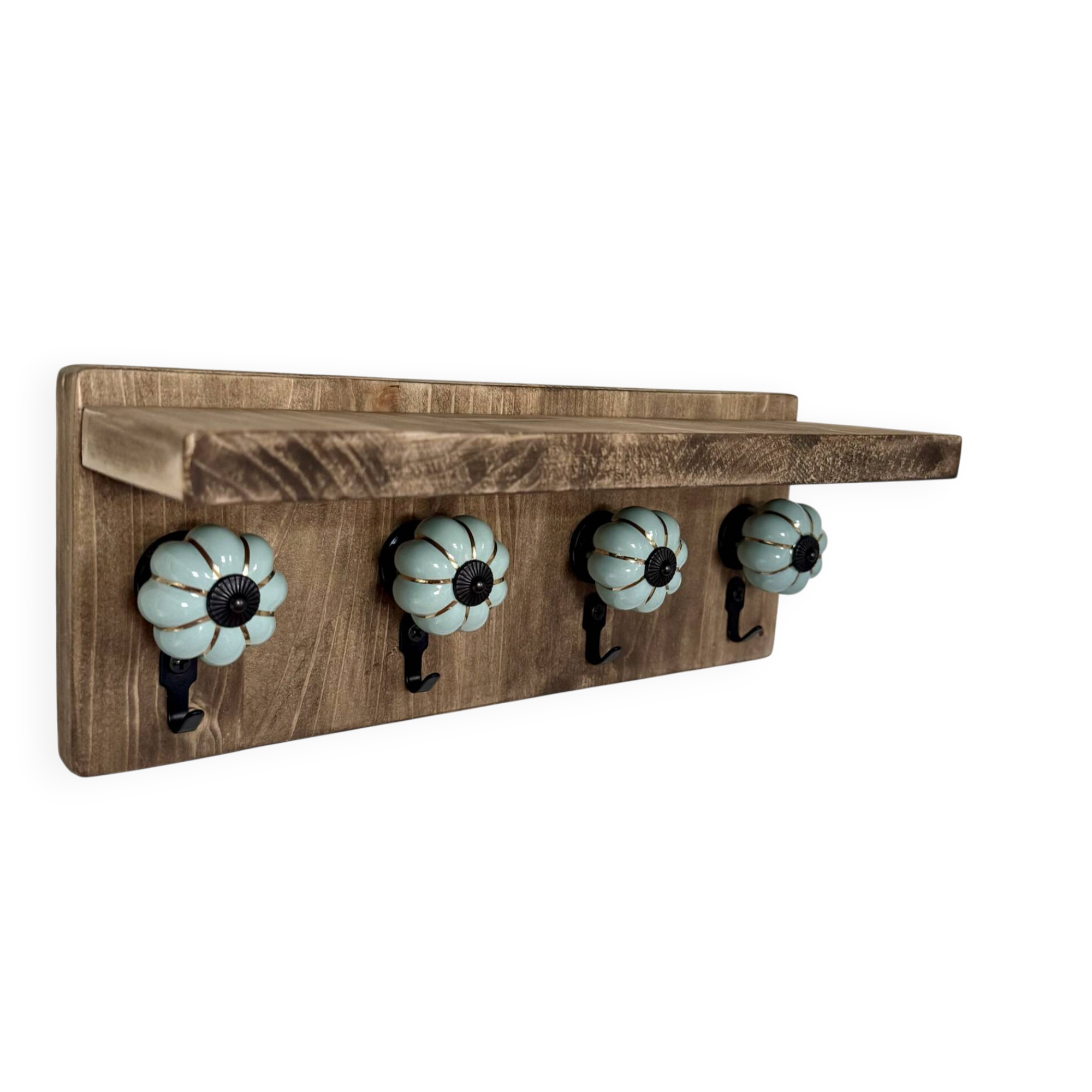 Wall key holder - entrance shelf - wall organiser