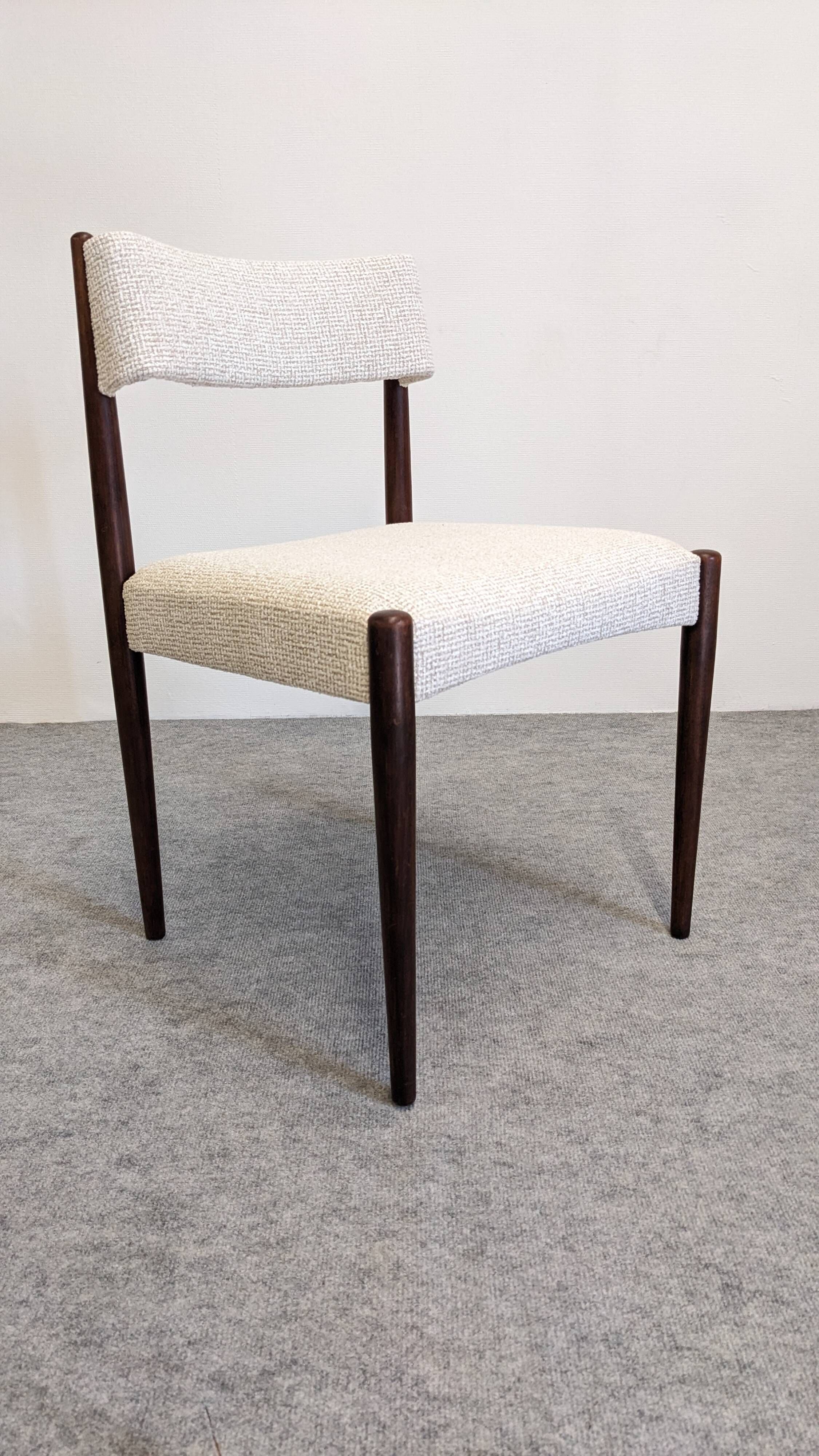 Série de 6 chaises d'Axel Bender Madsen pour Bovenkamp, Pays-Bas vers 1960