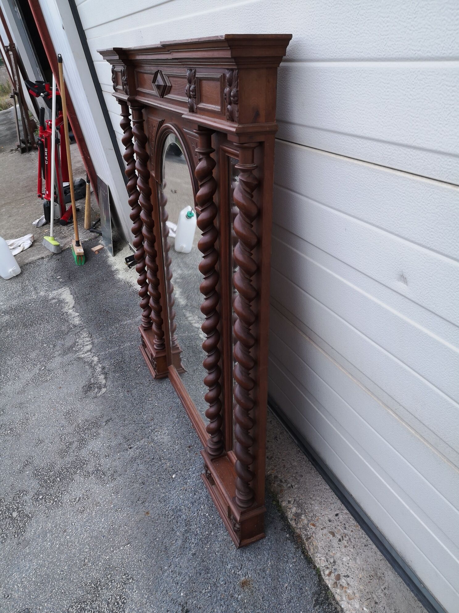 Louis XIII mirror - 120x110cm