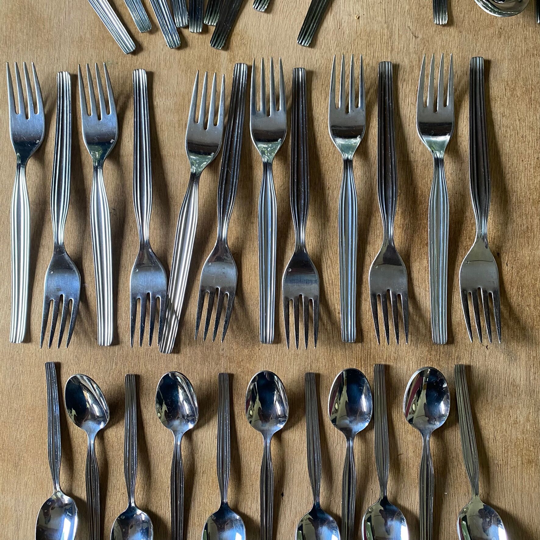 Set de couverts en inox 36 pièces