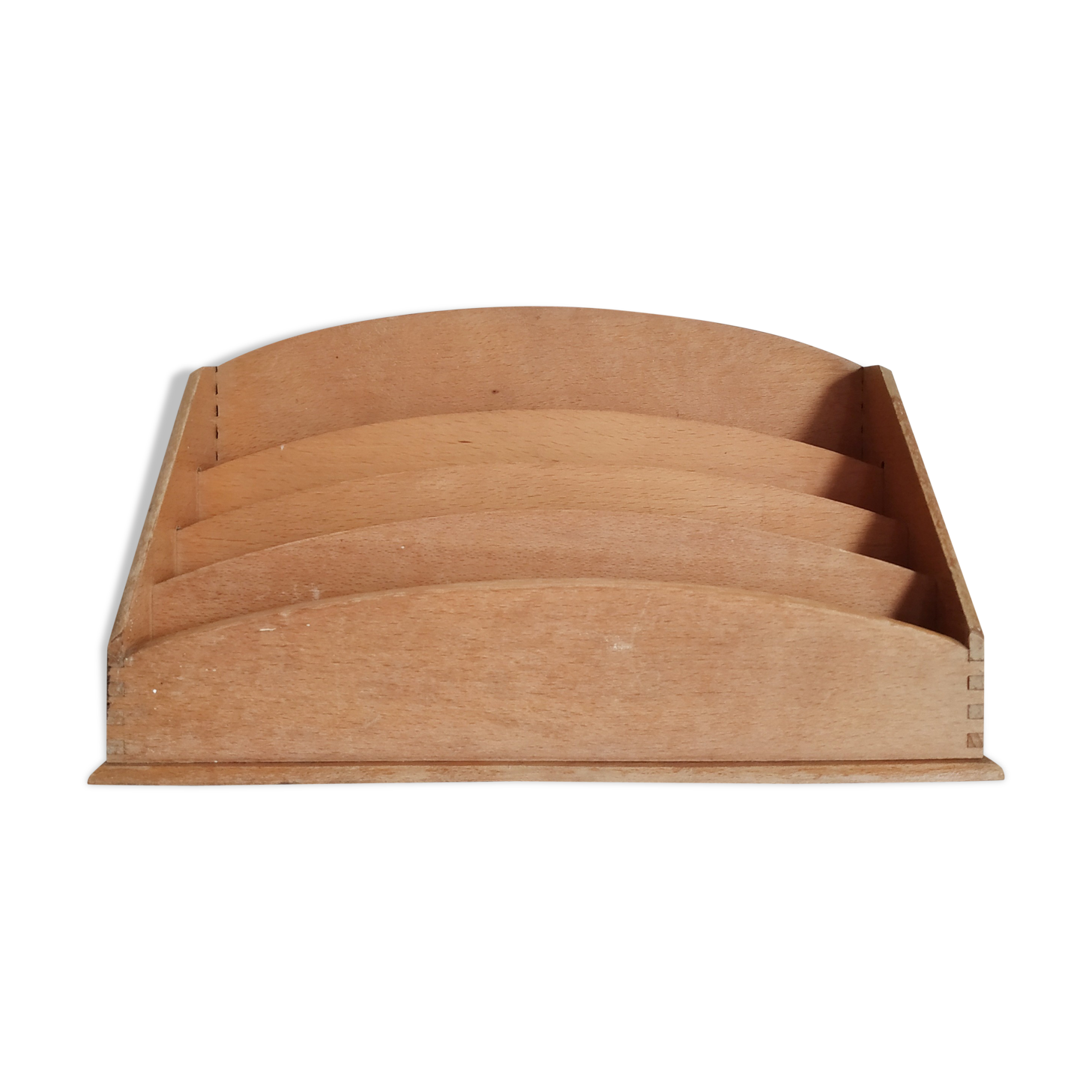 Old wooden letter carrier sorter