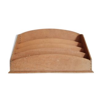 Old wooden letter carrier sorter