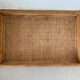 Vintage rattan basket