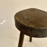 Tripod stool, late 19th century