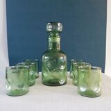 Service carafe et 6 verres
