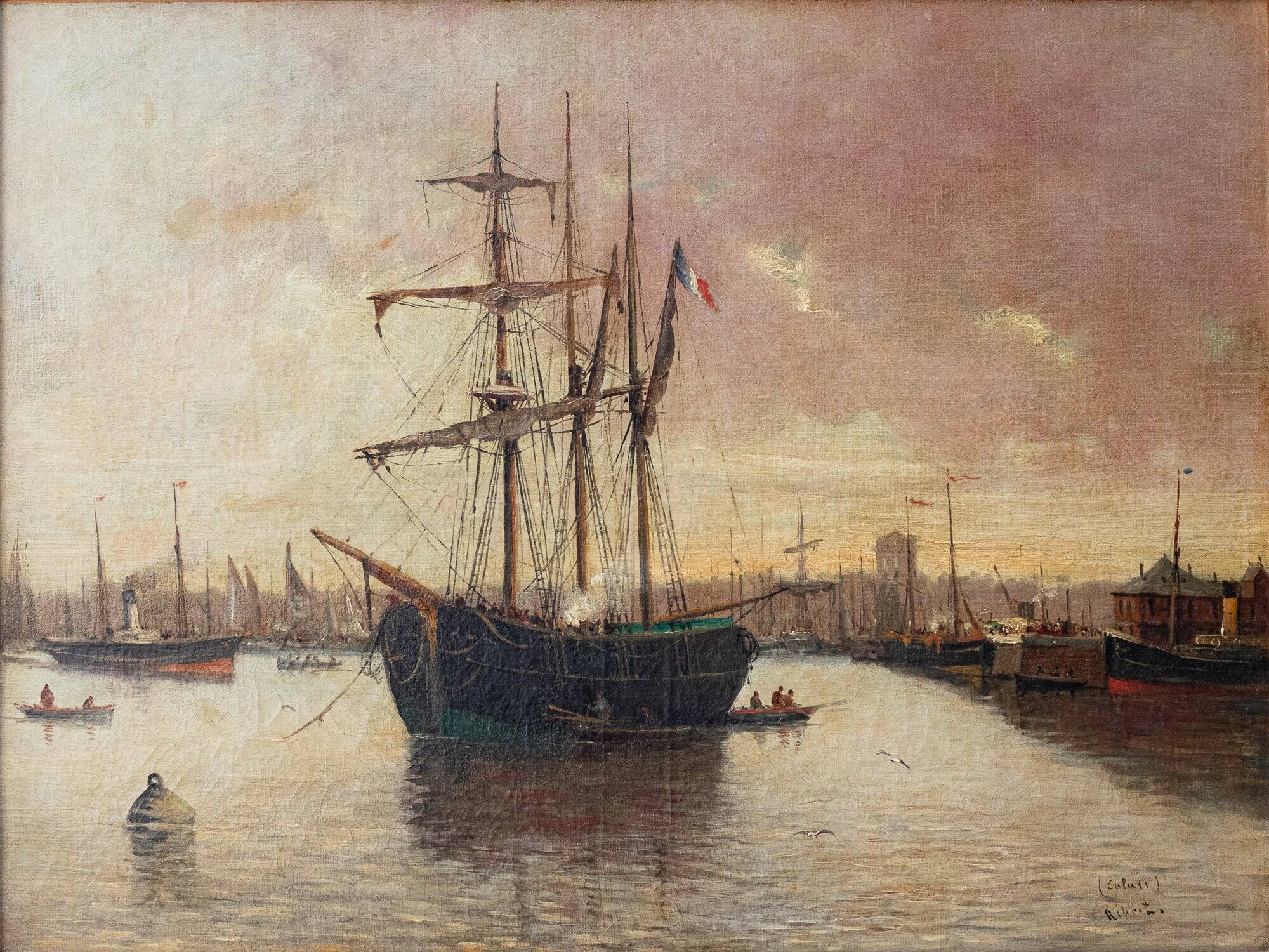 Collection of Four - 19th Century Marine Paintings - Various Artists