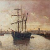 Collection of Four - 19th Century Marine Paintings - Various Artists