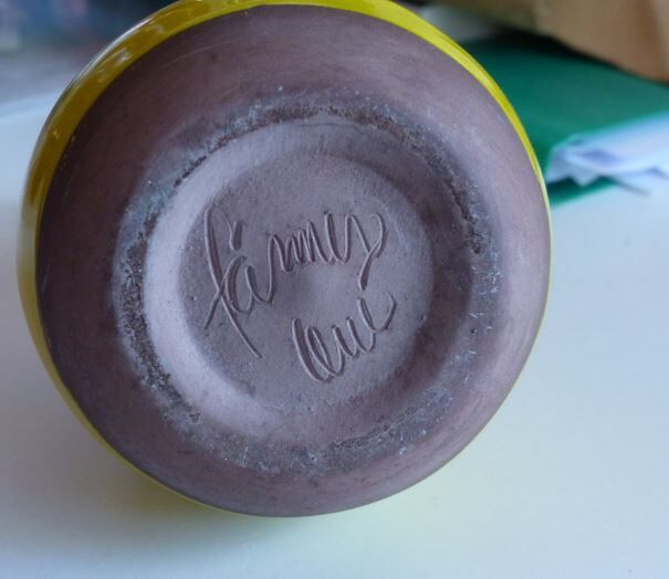 Small crackled vase 50s