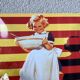 Maggi advertising plate in stamped sheet metal - 30 x 40 cm