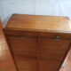 Double oak curtain binder