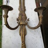 Pairs of Louis XVI-style bronze wall light