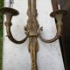 Pairs of Louis XVI-style bronze wall light