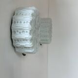 Pair of vintage opaline wall lights, Sweden, 1960s