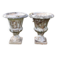 Pair of antique Medici stone vases