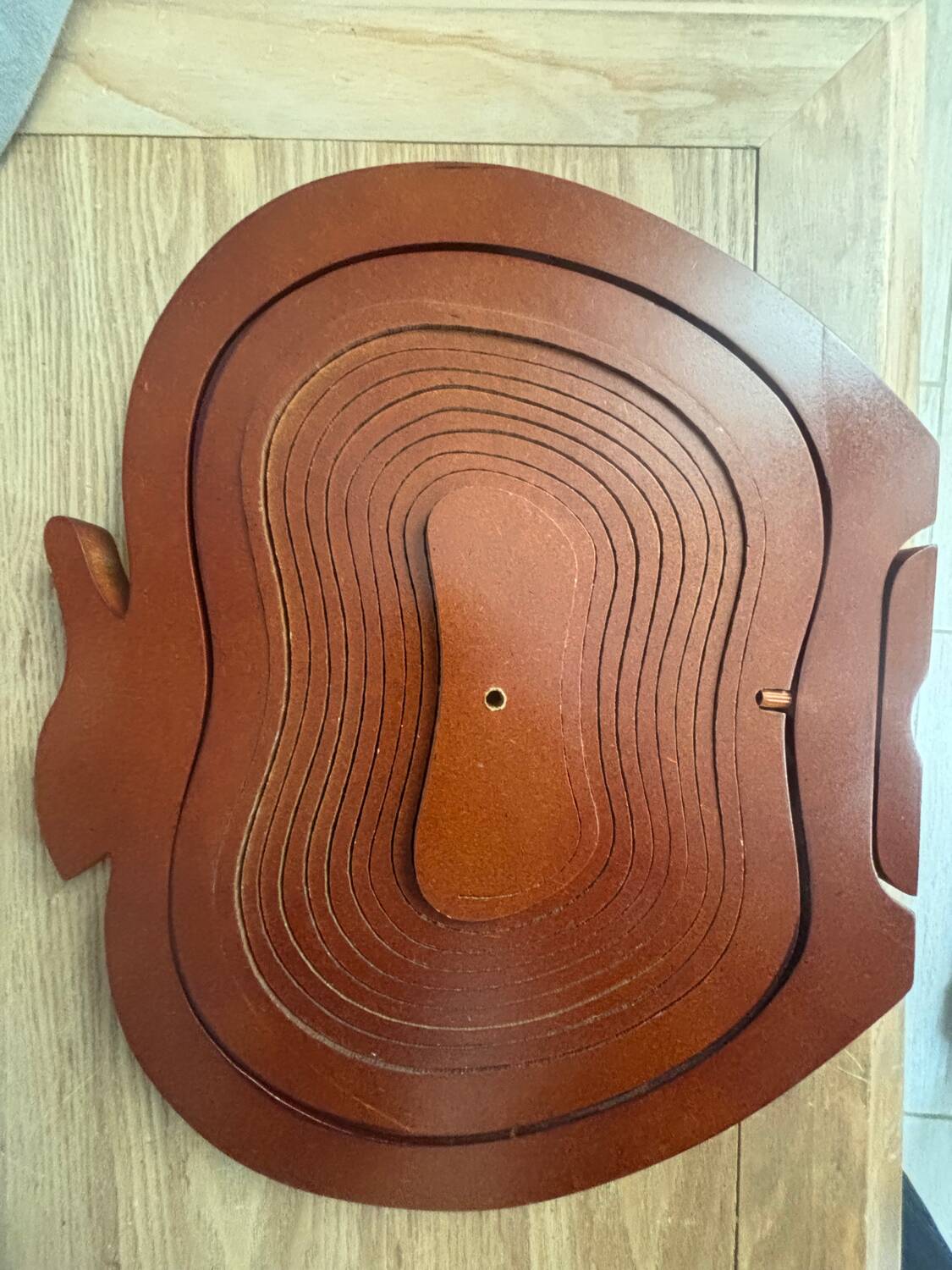 Vintage apple design fruit basket