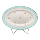 Lunéville half-porcelain serving dish