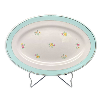 Lunéville half-porcelain serving dish