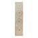 Vintage Turkish Hand-Knotted Beige Peach Runner Rug 89x330
