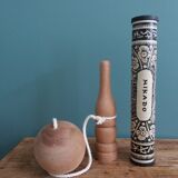 Raw wood cup and board