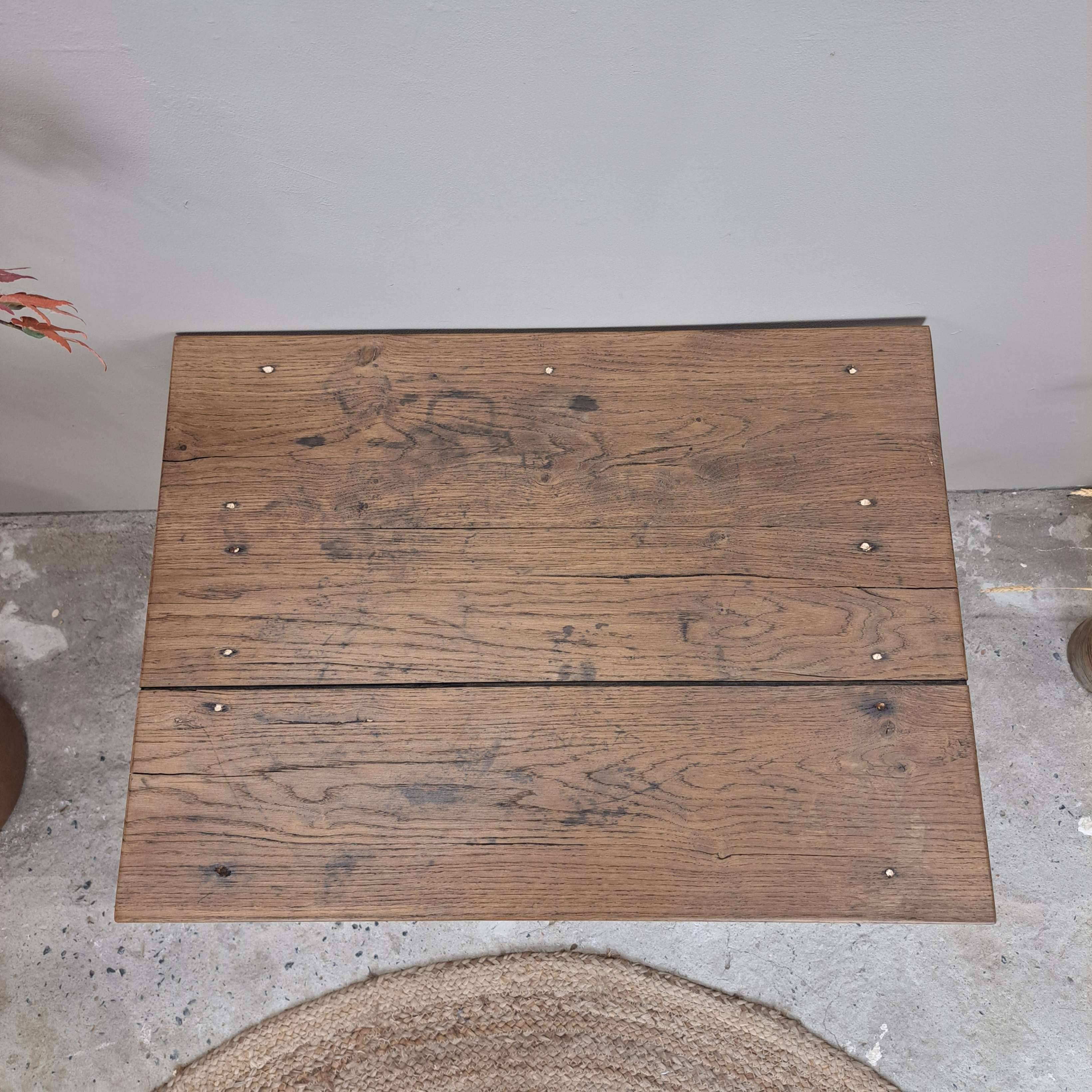 Small wooden table