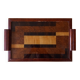 Marquetry serving tray