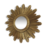 Sun mirror 60s 70s 25x25cm