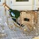 Wicker bottle holder 1970