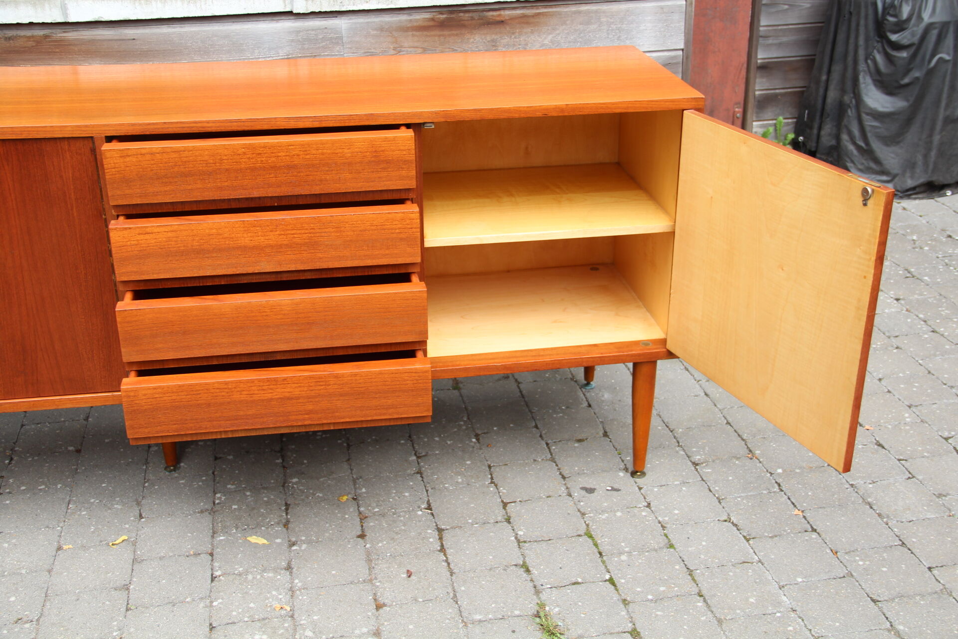 Large teak buffet thread