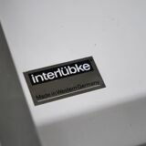 Postmodern highboard cabinet with fold-out desk by Interlübke, 1970s 1980s