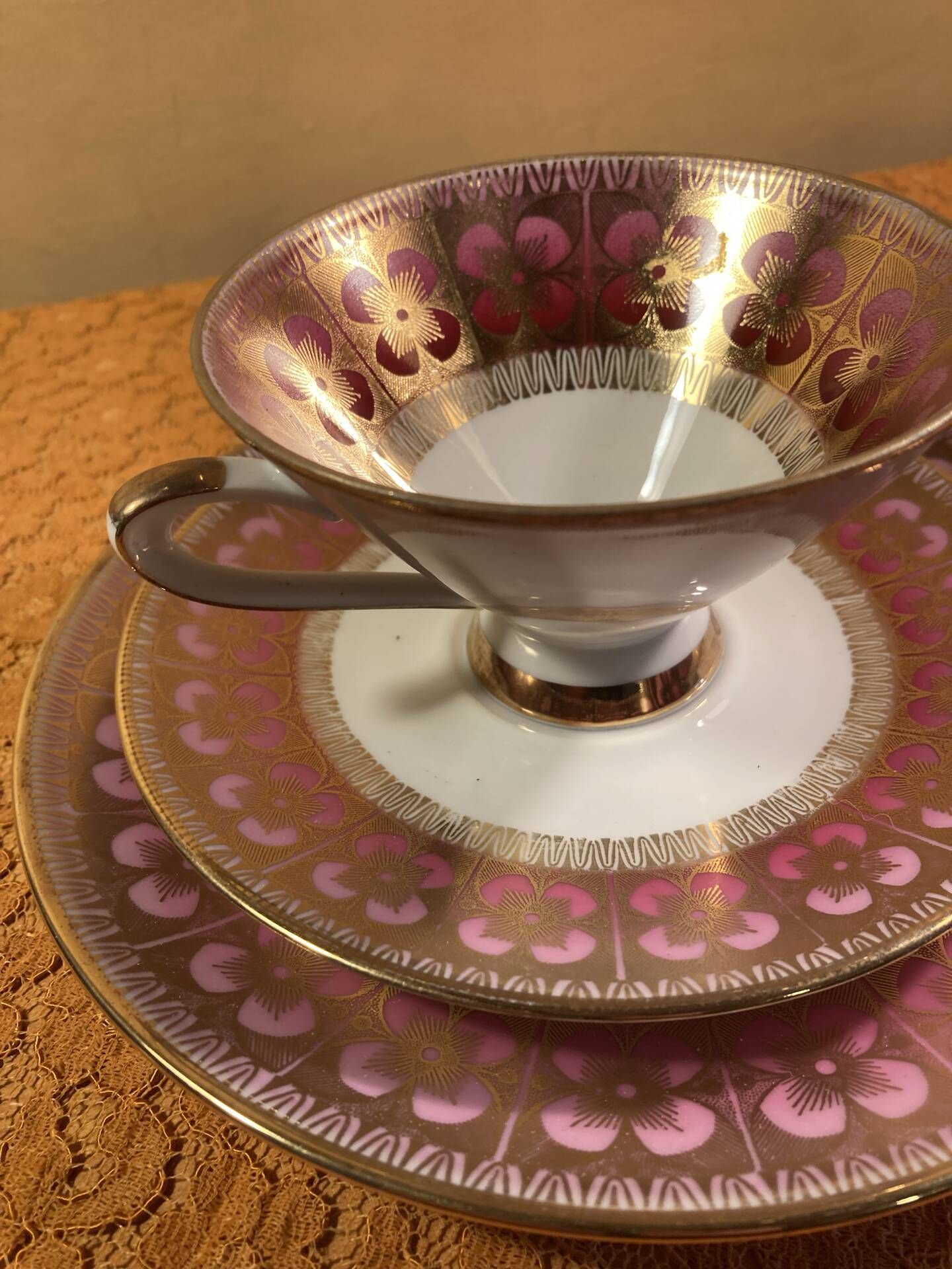 Ensemble petit déjeuner Bavaria vintage chic