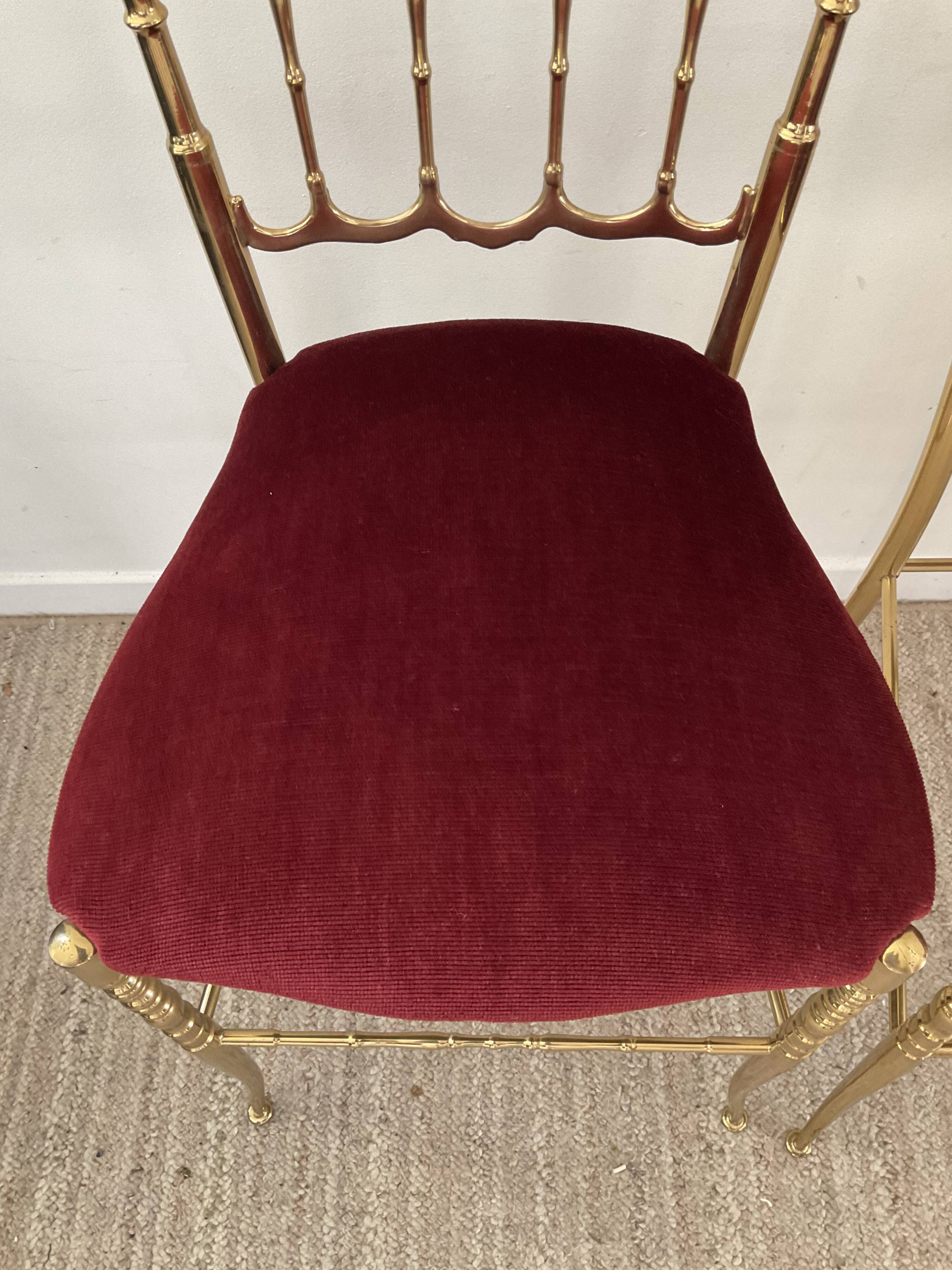 Paire de chaises chiarivari des années 50