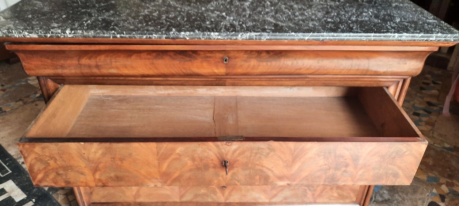 Louis Philippe style chest of drawers