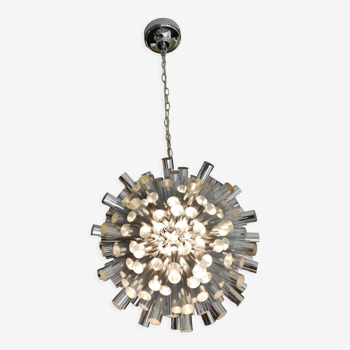 Italian design chandelier 70s