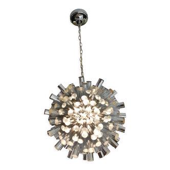 Italian design chandelier 70s