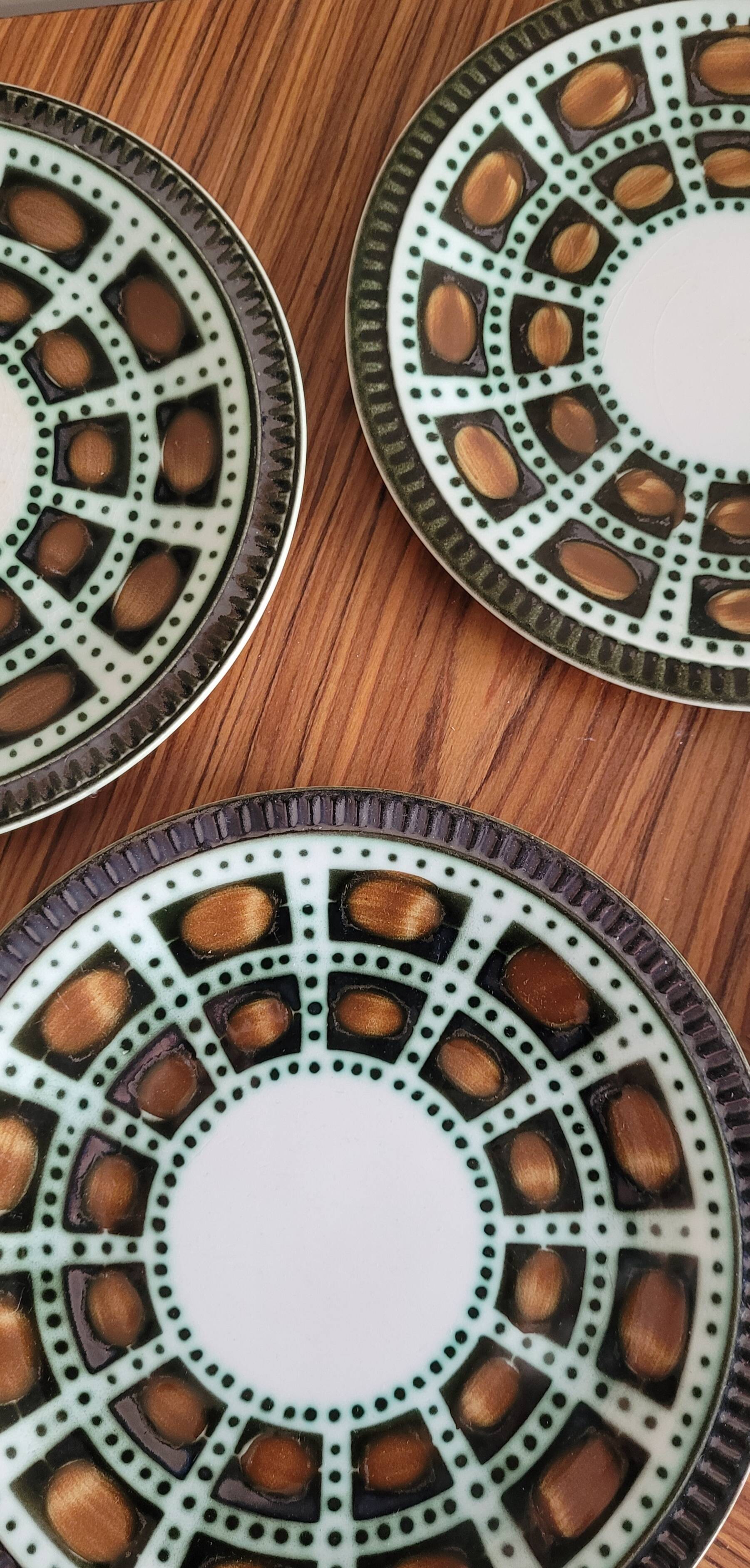 Set 6 assiettes Bernadette Boch