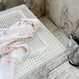 Perforated garden dining table