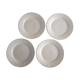 4 plates earth of iron Sarreguemines