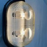 Wall Lamp Walnut Space Age Style Italian Modern Mid-Century by Achille Castiglioni for Flos, 1970s