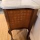 Commode Transition stamped by François Daidé, with a white marble top.