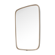 Free-form mirror of the 60s and 70s 36x56cm