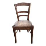 Chaise rustique bois