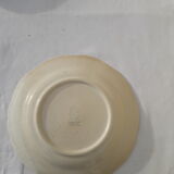 Gien earthenware plate decor bush diam 24.5 cm