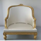 Fauteuil classique en hêtre