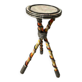 Kitsch pedestal table from the 70s